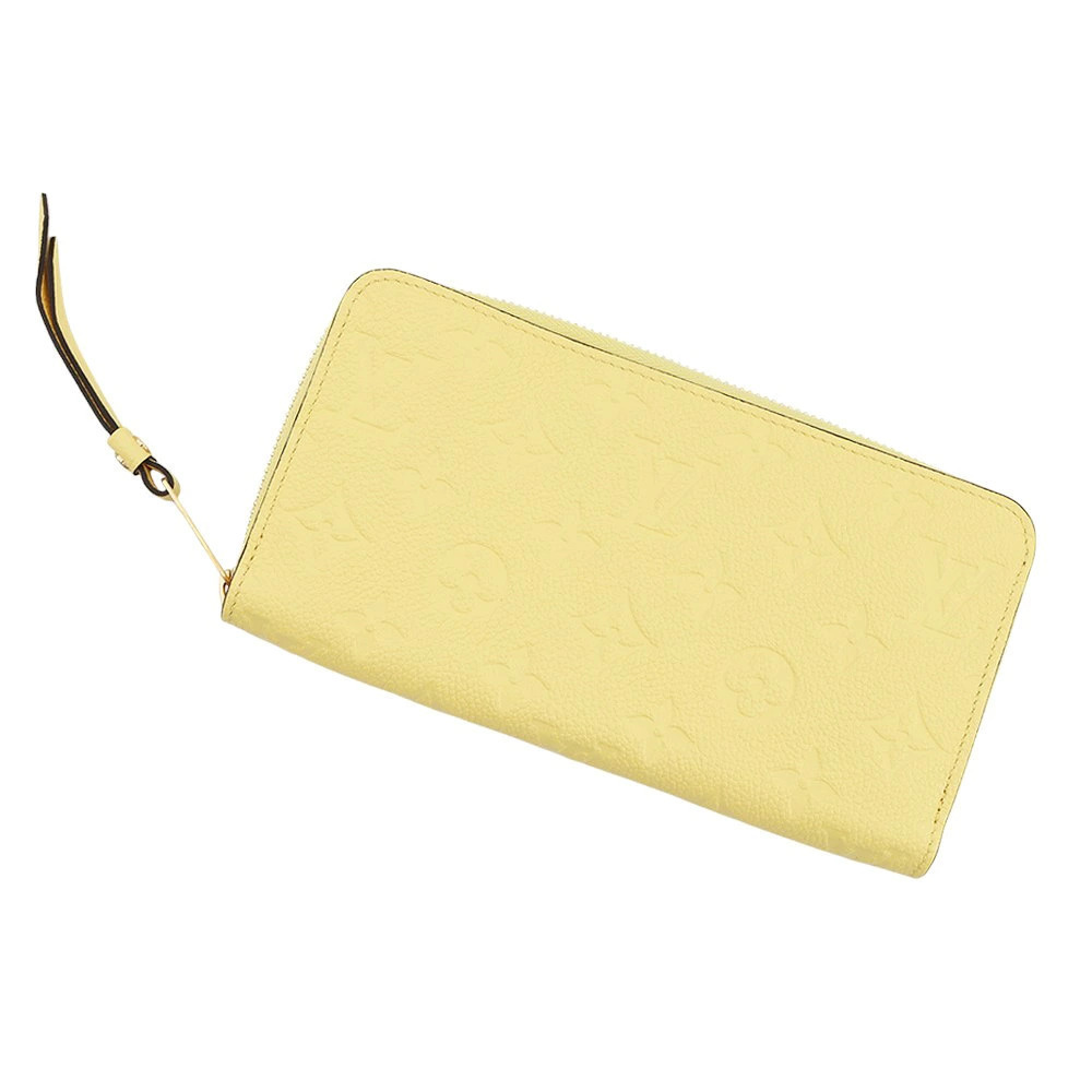 Louis Vuitton Monogram Empreinte Zippy Wallet Round Zipper Long